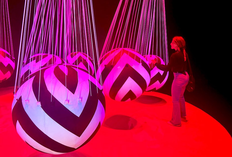 Visit the beautiful Wonderland that is Atlanta's Balloon Museum, open through April 14, 2024. Photo by Melanie Preis