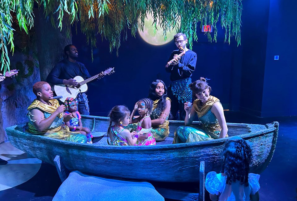 Experience The Little Mermaid in a whole new way at the new CAMP Atlanta. Photo by Melanie Preis