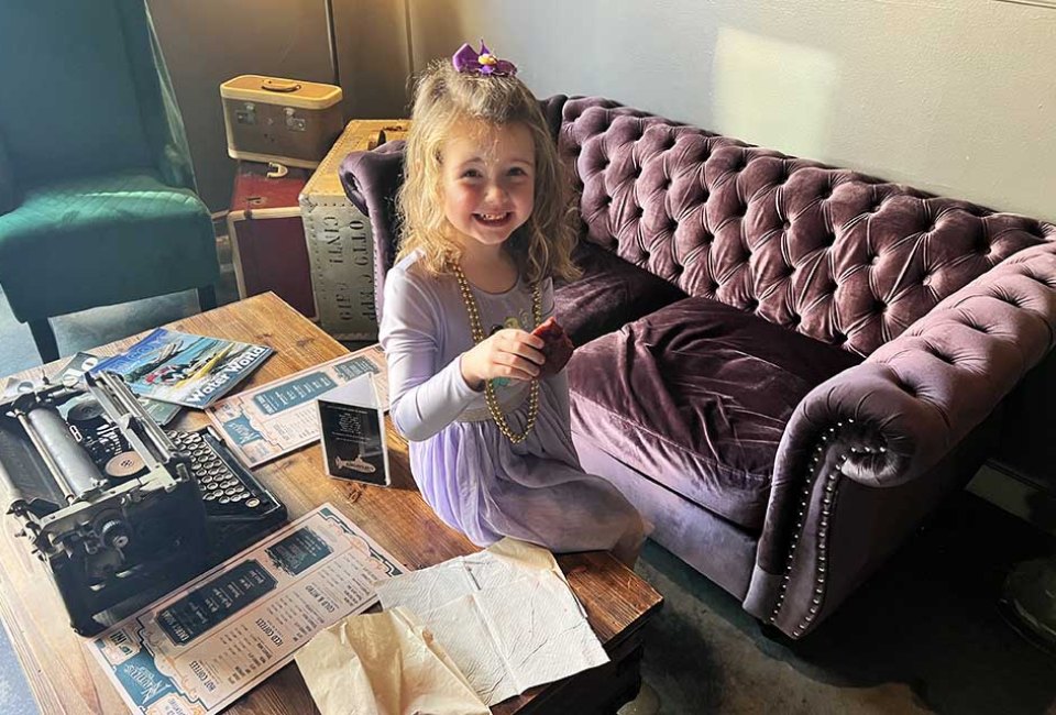 Nautilus Coffee features a cool vibe, where kids can touch interesting design pieces and fill up on yummy items. Photo by Charlotte B