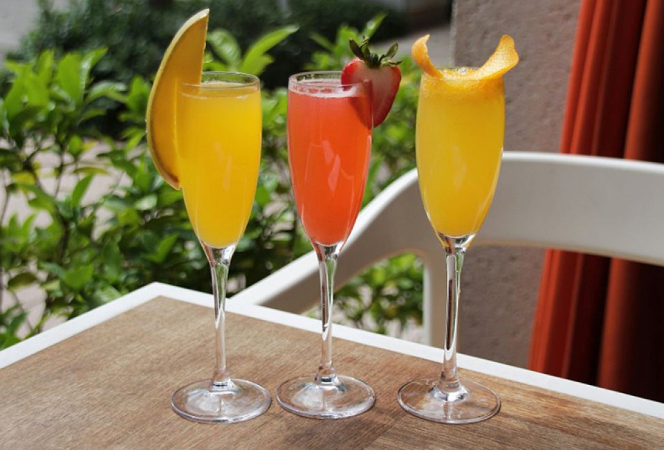 Mom can celebrate with a craft mimosa on her special day. Photo courtesy of Canva