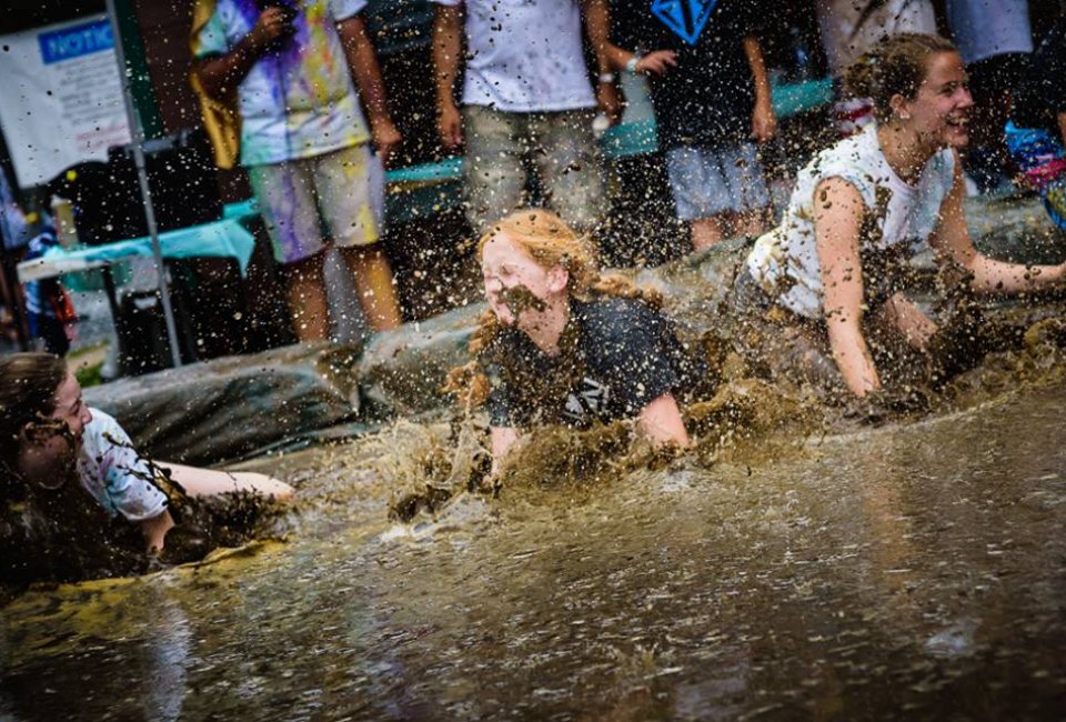 Muddy Puddles Mess fest. Photo courtesy of the event