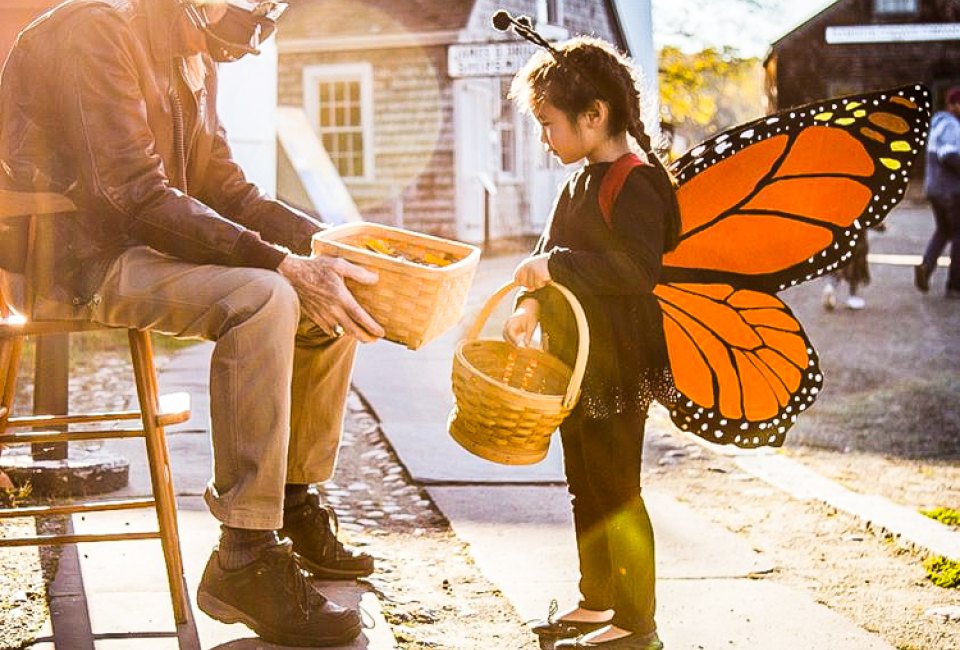 Connecticut' has many daytime Halloween events for younger kids. Photo courtesy of the Mystic Seaport Museum