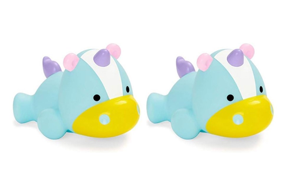 Skip Hop Light-up Squeeze Dino or Unicorn Best Bath Toys for Babies