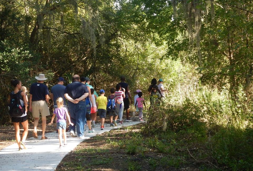 Spend Sunday in nature doing crafts and activities at Clear Creek Nature Center. Photo courtesy of the City of League City.