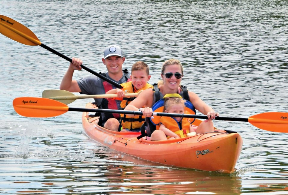 Neponset RiverFest is a chance for families to get on the water, together. Photo courtesy of Neponset River Watershed Association