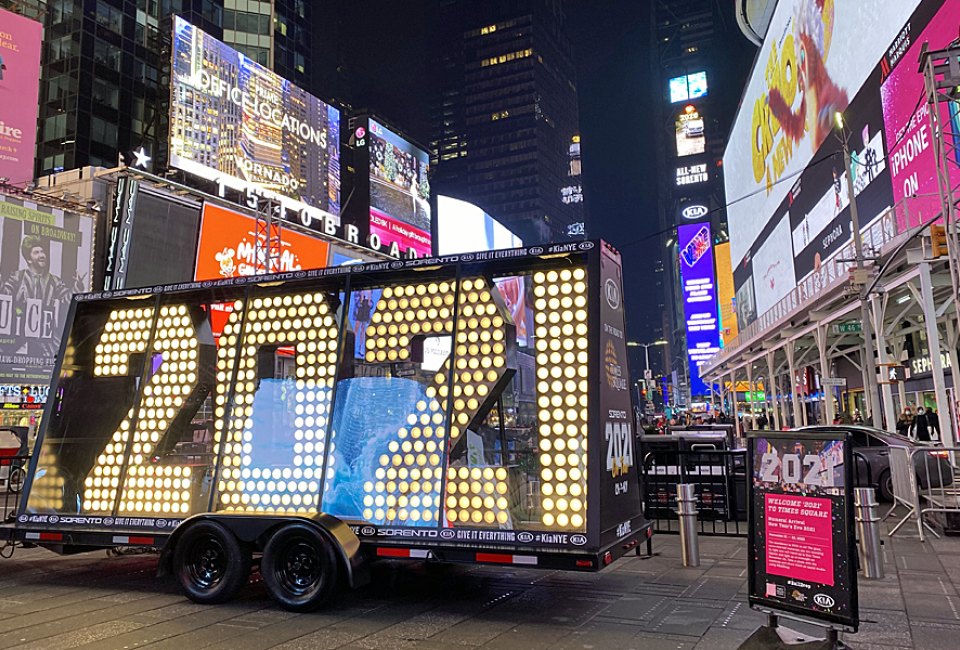 Everyone is invited to the Times Square celebration this year—virtually, of course. Photo by Jody Mercier