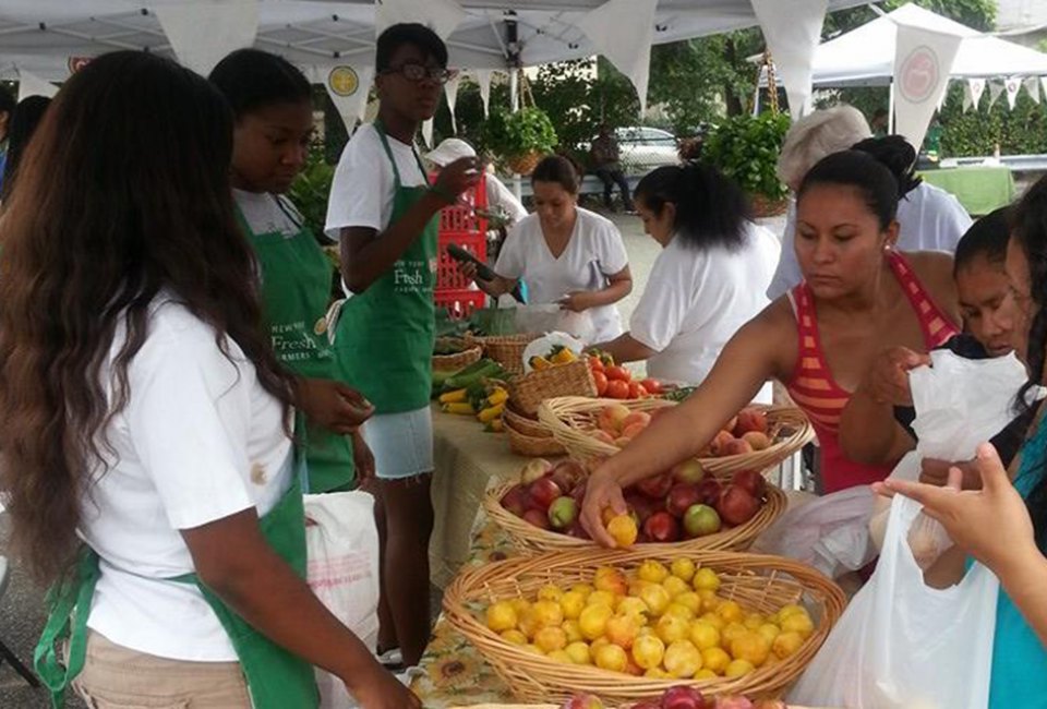 Sample the fresh produce at the New Cassel Farmers' Market, which is actually in Westbury.