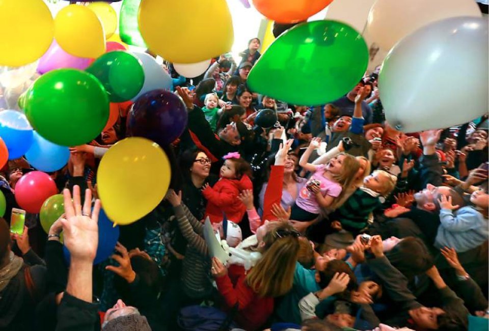 Celebrate New Year's Eve in daylight hours at the Mid-Hudson Discovery Museum. Photo courtesy of the museum