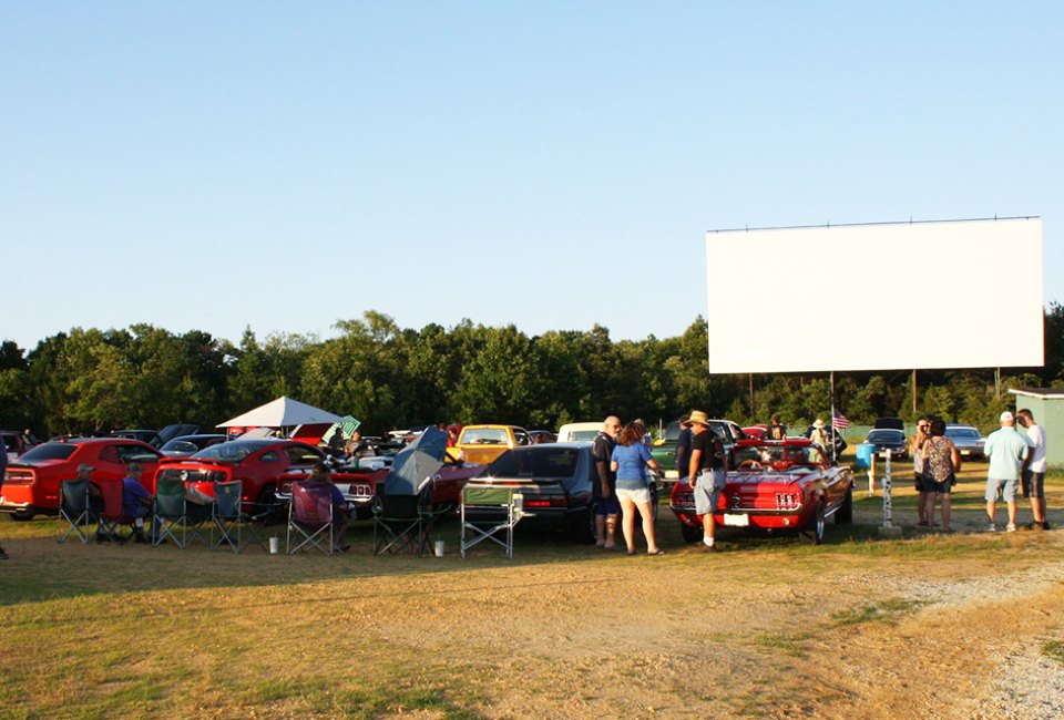 Catch an al-fresco flick at Delsea this summer. Photo courtesy of the theater