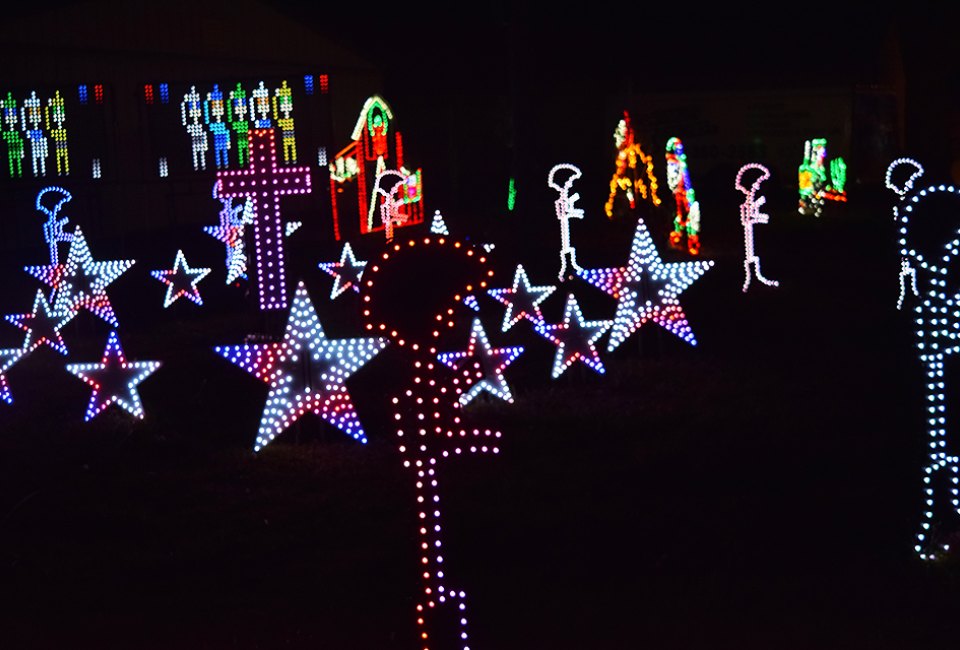 The spectacular Winter WonderLights drive-thru boasts more than 1.5 million lights animated to favorite holiday tunes, 