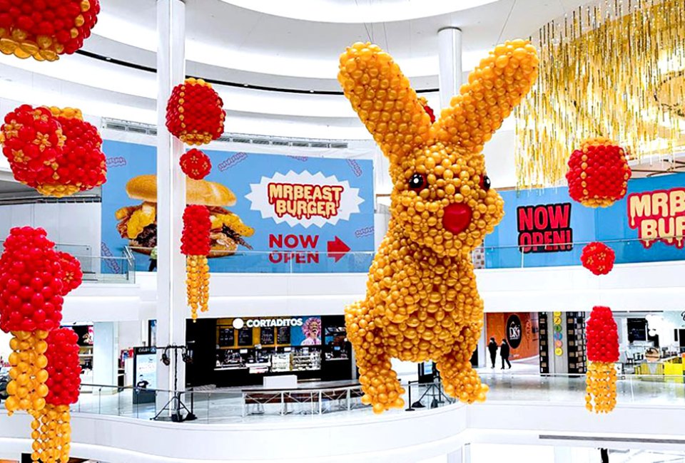 Free in February: Best Things To Do with Kids in New Jersey Celebrate the Year of the Rabbit at American Dream Mall. Photo courtesy of the mall