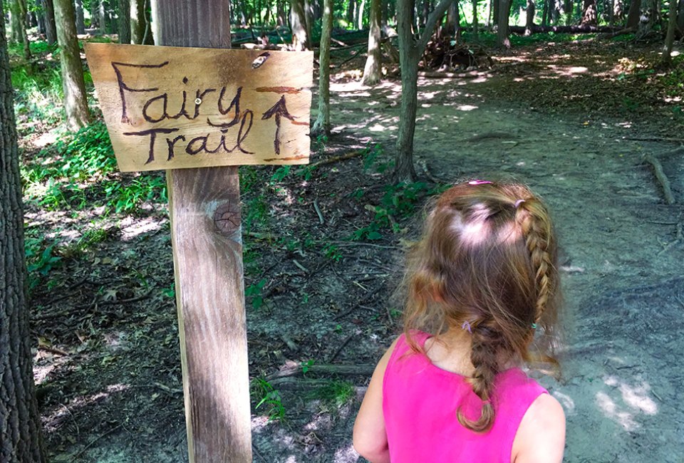 Free Activities in May: 61 Fun Things To Do in New Jersey with Kids Wander through the annual Fairy Trail Day at the South Mountain Conservancy this month. Photo by Rose Gordon Sala