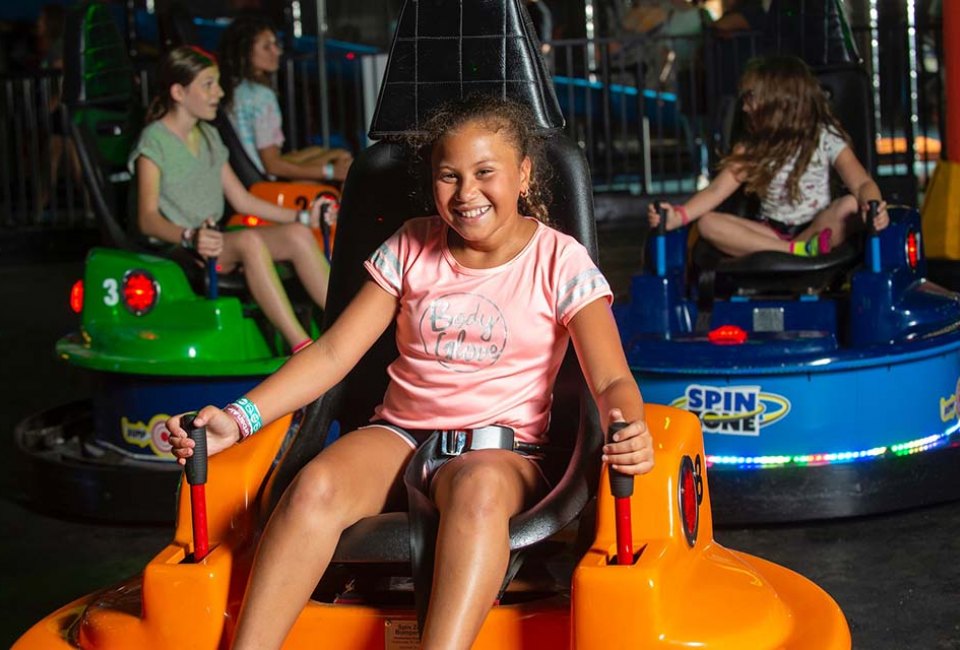 It's bumper-to-bumper fun at Urban Air Adventure Park.