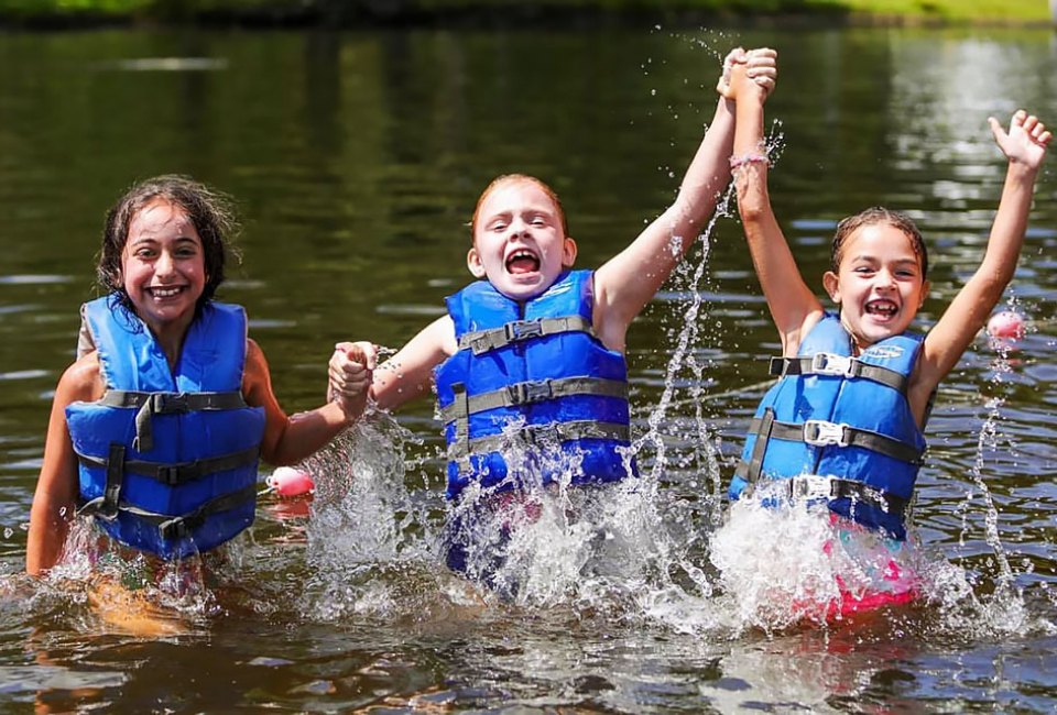 Jeff Lake Day Camp, located in beautiful Sussex County, New Jersey, offers an exciting, creative, summer day camp experience for children. Photo courtesy of the camp