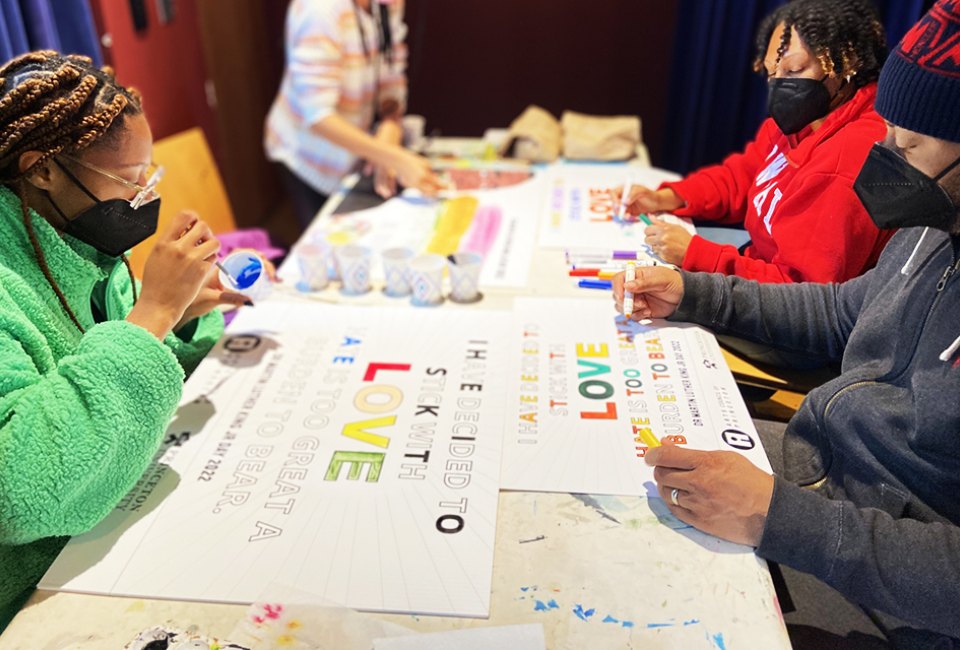 MLK Weekend 2023 in New Jersey: Top Things To Do With Kids The Arts Council of Princeton celebrates the life and legacy of Martin Luther King Jr. with a bagel and coffee breakfast, a canned food drive, and a limited-edition coloring book. Photo courtesy of the Arts Council of Princeton