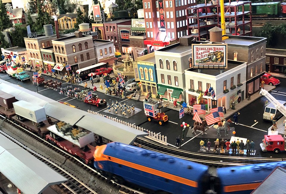 The Barron Arts Center hosts its 31st annual train show this season. Photo courtesy of the center