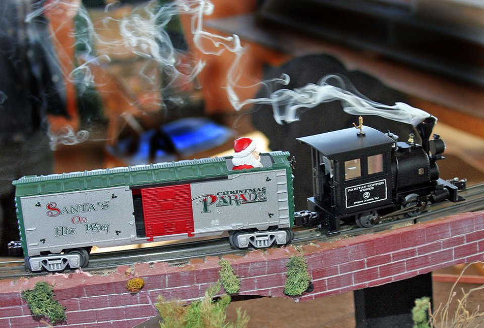 Model trains at the Ocean City Train Show