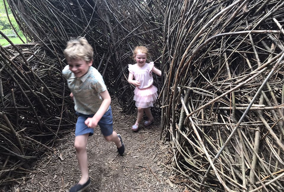Visiting the Morris Arboretum in Philadelphia with Kids