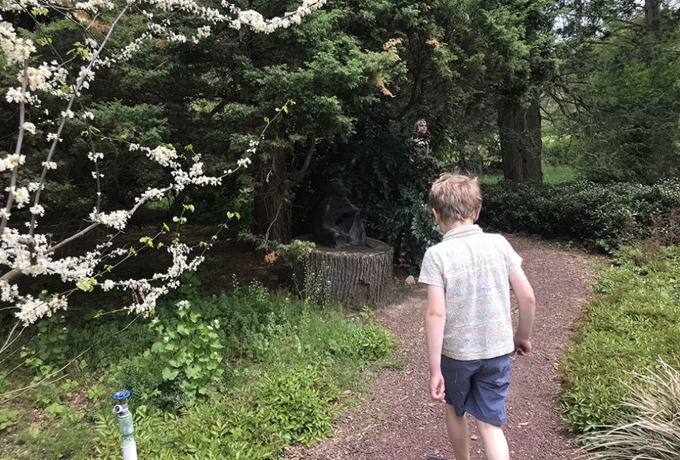 Visiting the Morris Arboretum in Philadelphia with Kids