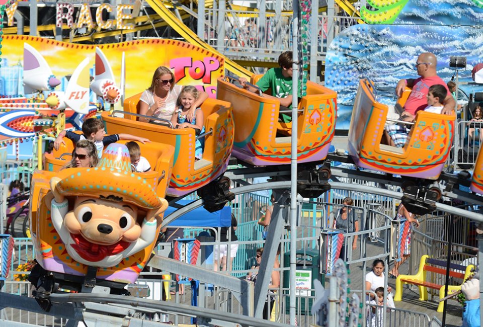 Enjoy a thrilling Mother's Day with your kids at Casino Pier. Photo courtesy of the venue