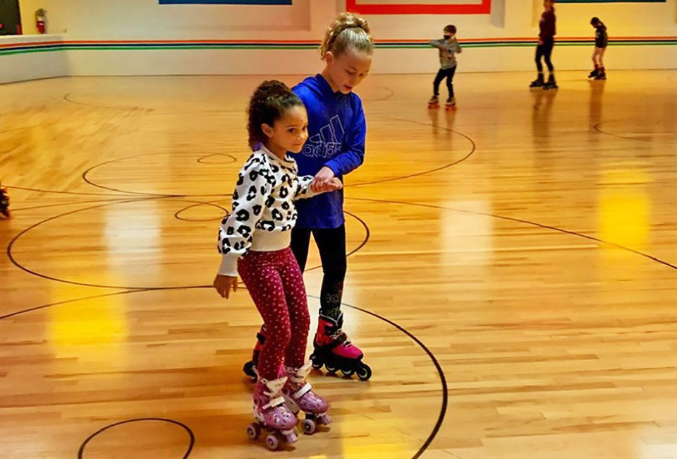 Take a spin at the Florham Park Roller Skating Rink. Photo courtesy of the rink