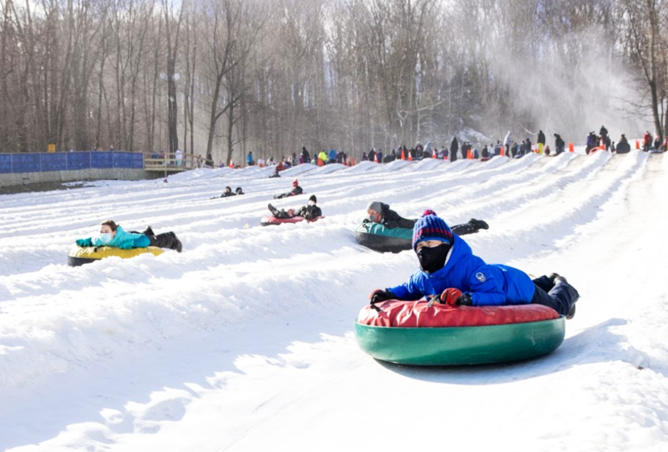 Snow tubing near NYC: Campgaw Mountain