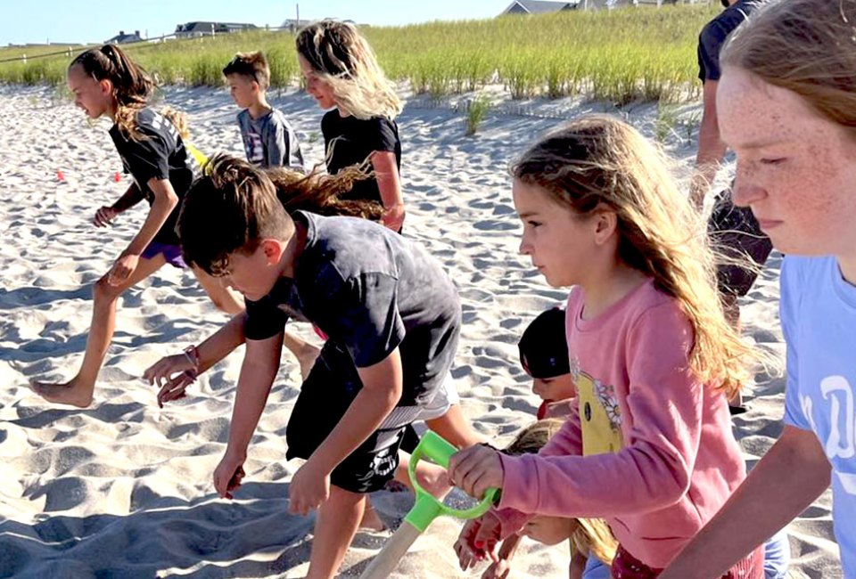 Get ready for beach treasure hunts this summer in Lavallette. Photo courtesy of Enjoy Lavallette