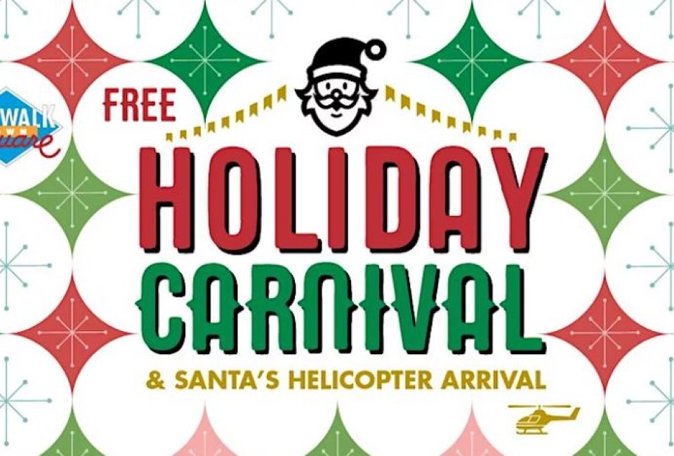 Holiday Carnival & Santa's Helicopter Arrival at Norwalk Town Square