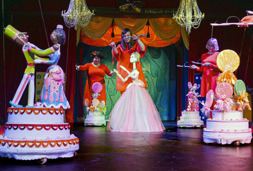 Bob Baker's Nutcracker is a beloved holiday tradition. Photo courtesy of the Bob Baker Marionette Theater