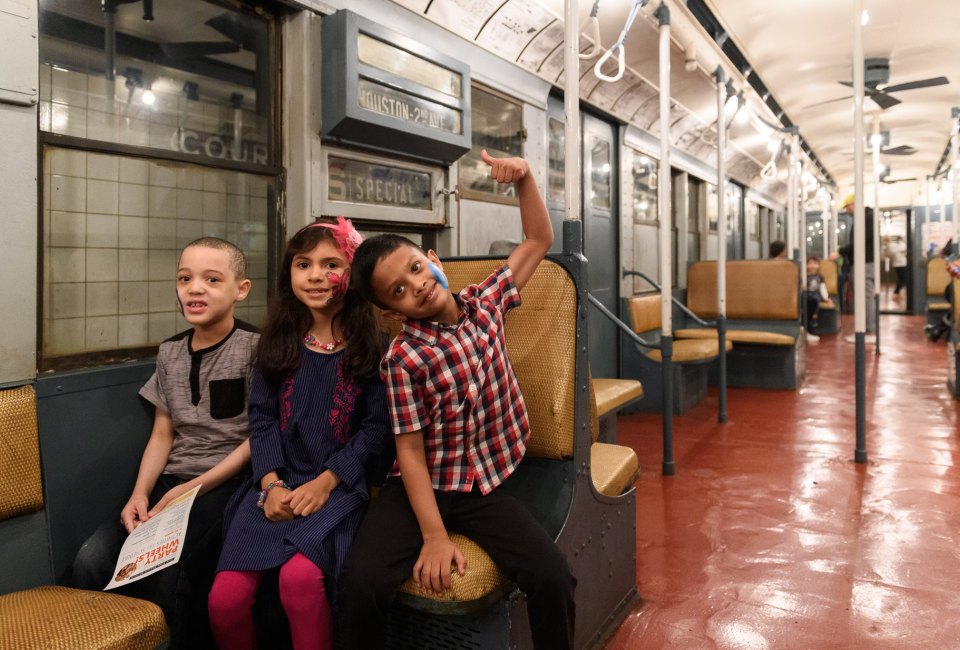 The New York Transit Museum is a beloved culture spot for little straphangers.