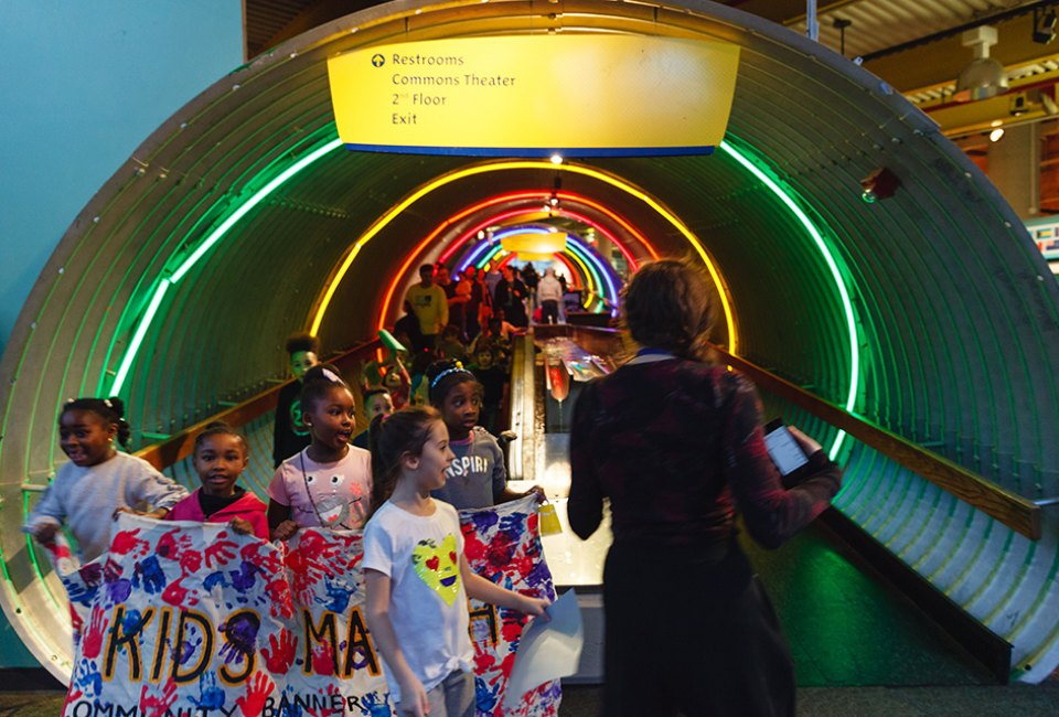 Pay homage to the life and legacy of Civil Rights leader Martin Luther King Jr. with a celebration at the Brooklyn Children's Museum. Photo by Winston Williams