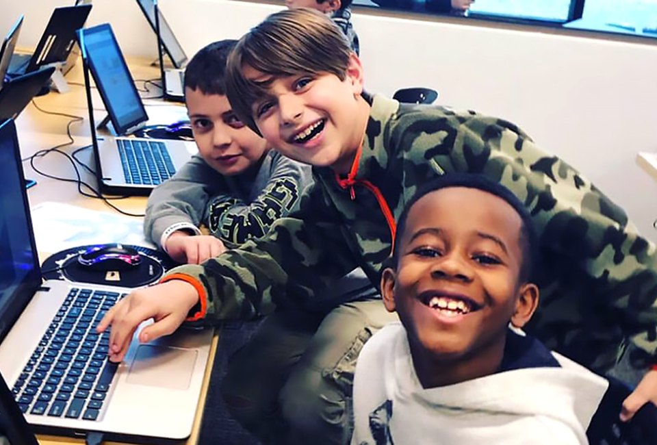 At Code Ninjas Astoria kids learn to code by building their very own video games. Photo courtesy of Code Ninjas