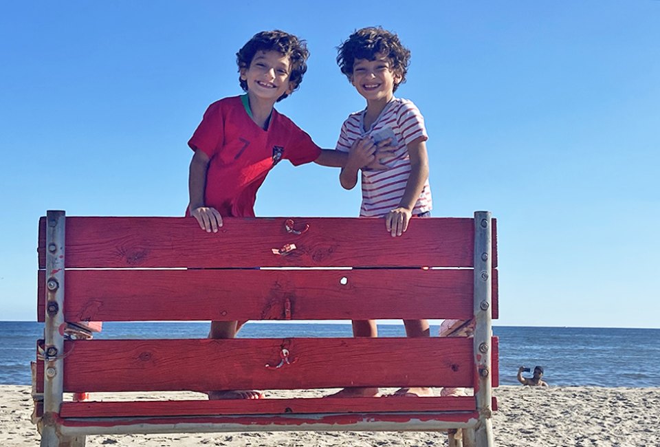 Hit one of the amazing beaches in NYC, by train, ferry, bike, or car. Photo by Sara Marentette 