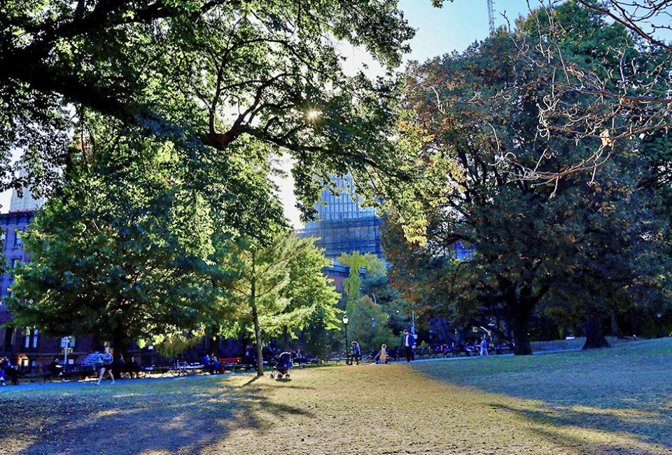 Fort Greene Park. 