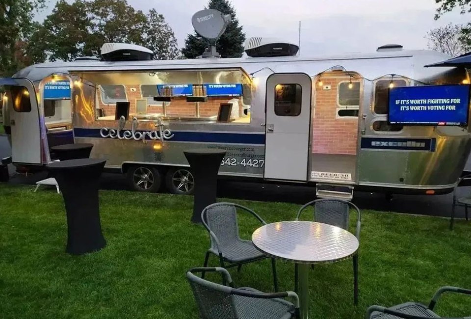 The Long Island Airstream Experience is hard at work prepping a new Airstream trailer to transform it into a Polar Express train on Long Island
