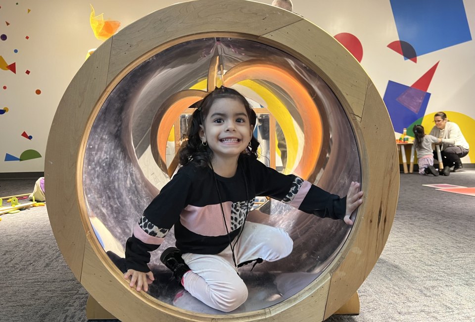 NYSCI has plenty of engaging exhibits for all ages making it a perfect place to play on a cold winter's day. Photo via Facebook/courtesy of the venue
