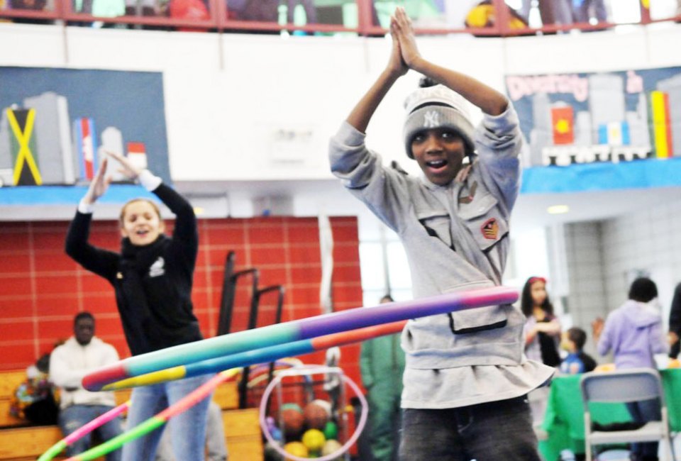 NYC's recreation centers are reopening, bringing free memberships and after-school programs. Photo courtesy of NYC parks