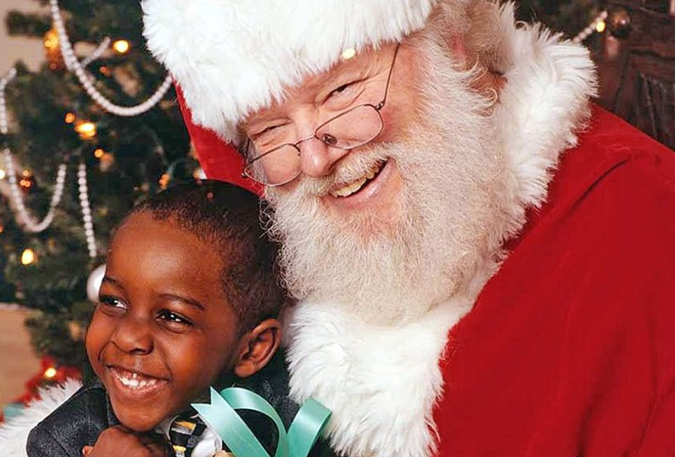 Enjoy the spirit of the season with a visit and photo with Santa at Kings Plaza Shopping Center. Photo courtesy of the Kings Plaza