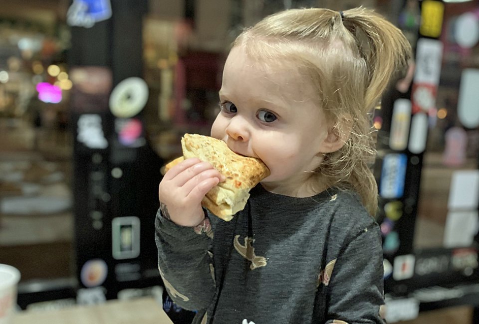 Say cheese—or plain, if you please—when ordering a slice at one of these NYC pizza restaurants. Photo by author