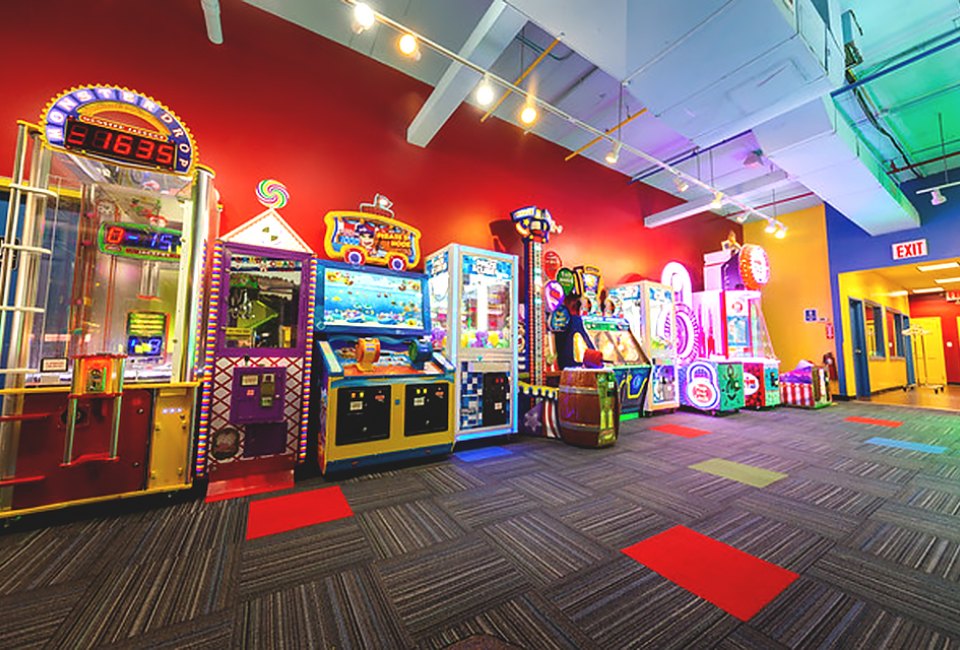 Funtopia has a great lineup of arcade games—both new and vintage—in its NYC arcade. Photo courtesy of Funtopia