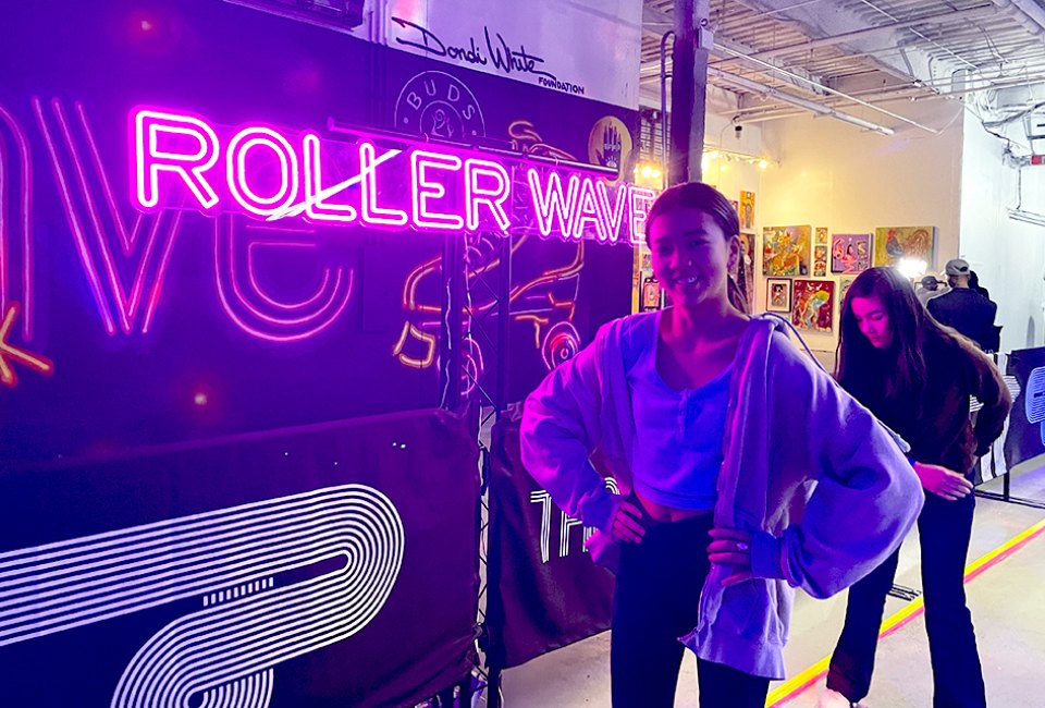 Strap on your roller skates to hit The Roller Wave, a Black-owned roller skating rink in Brooklyn for a limited time. 