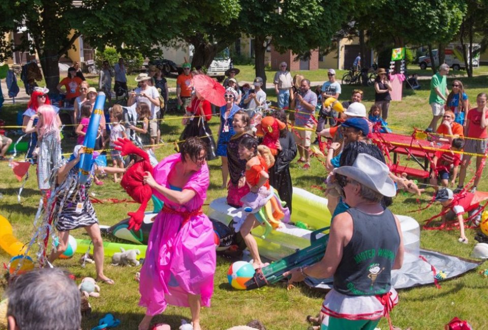Attracting tens of thousands of visitors for the past 13 years, the family-friendly Figment Festival is an explosion of creative energy and imagination. Photo courtesy of the festival
