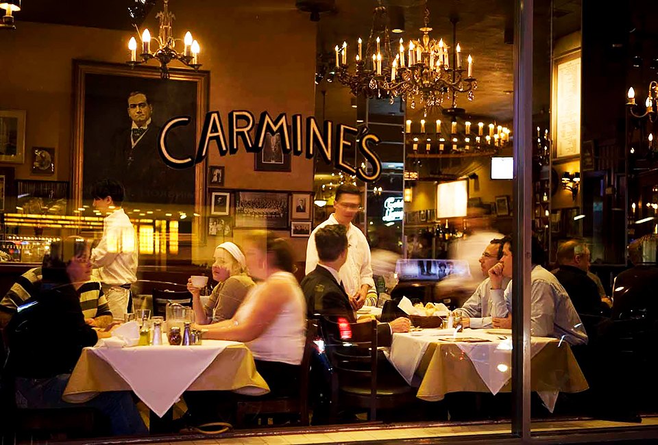 You can't go wrong with a trip to Carmine's. Photo courtesy of the restaurant