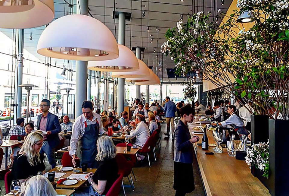 The Studio Cafe at the Whitney Museum is a convenient option. Photo courtesy of Studio Cafe
