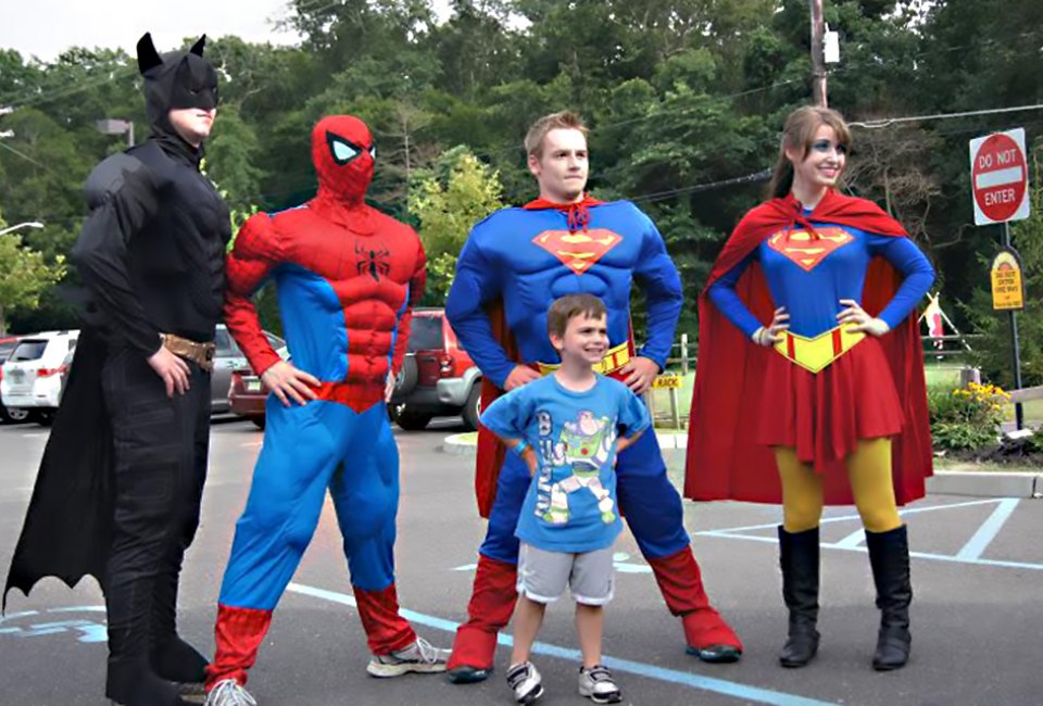 Dress as your favorite superhero for NYSoM 's SuperHero Sci Fi Festival. Photo courtesy of NYsom