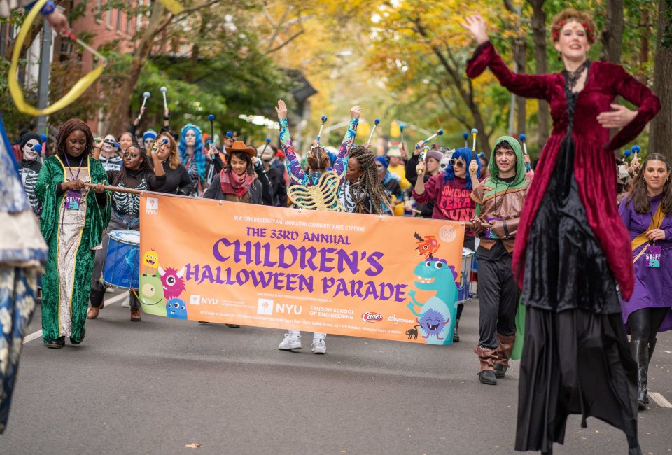 NYU's 35th Annual Children's Halloween Parade in Washington Square Park