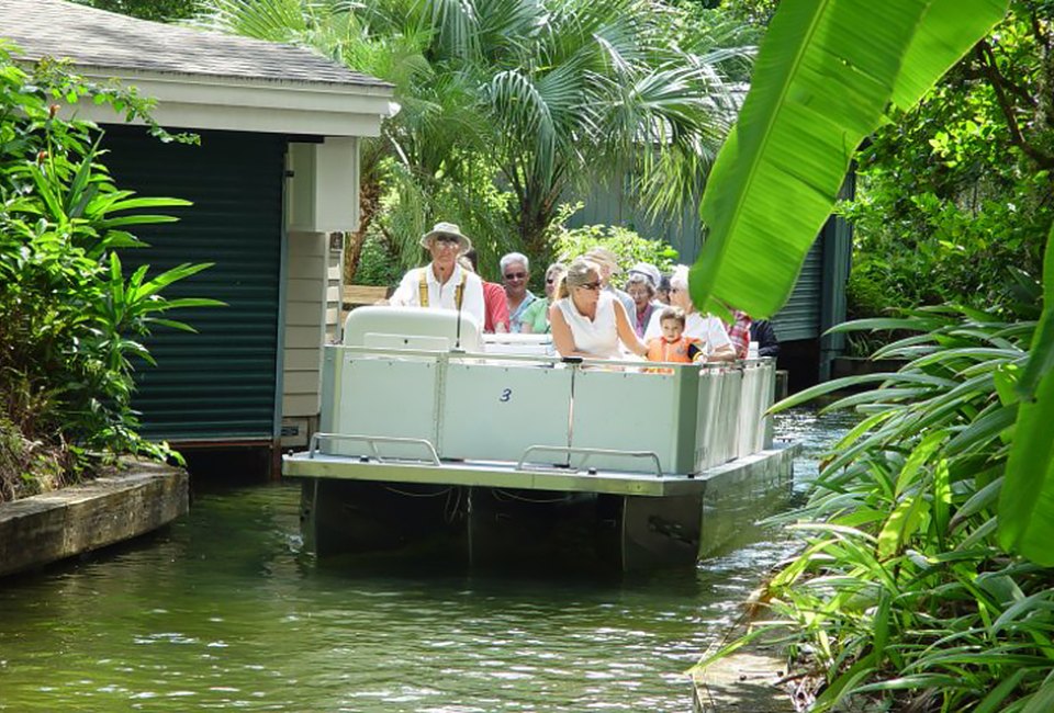 Spend a few hours exploring Orlando with Winter Park Scenic Boat Tours. Photo courtesy of the company
