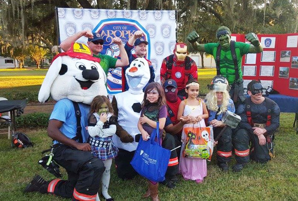 Meet your favorite characters at the City of Apopka Halloween in the Park! Photo courtesy of the event