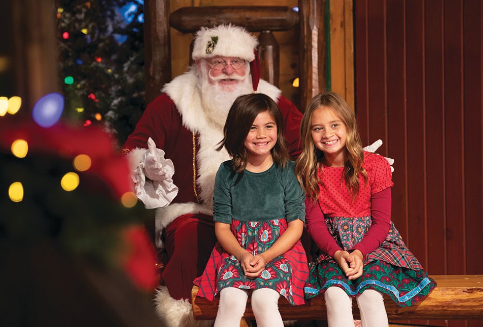 Tell Santa all your wishes at Bass Pro Shops. Photo courtesy Bass Pro Shops and Cabela's