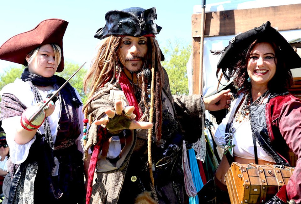 Argh, ye landlubbers! March brings the Pirate Seafood Festival to Longwood. Photo courtesy of the festival